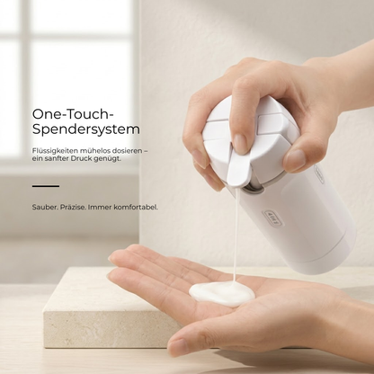 OmniPump™ | Reisen Sie leichter – Ersetzen Sie 4 Flaschen durch 1 intelligente Lösung