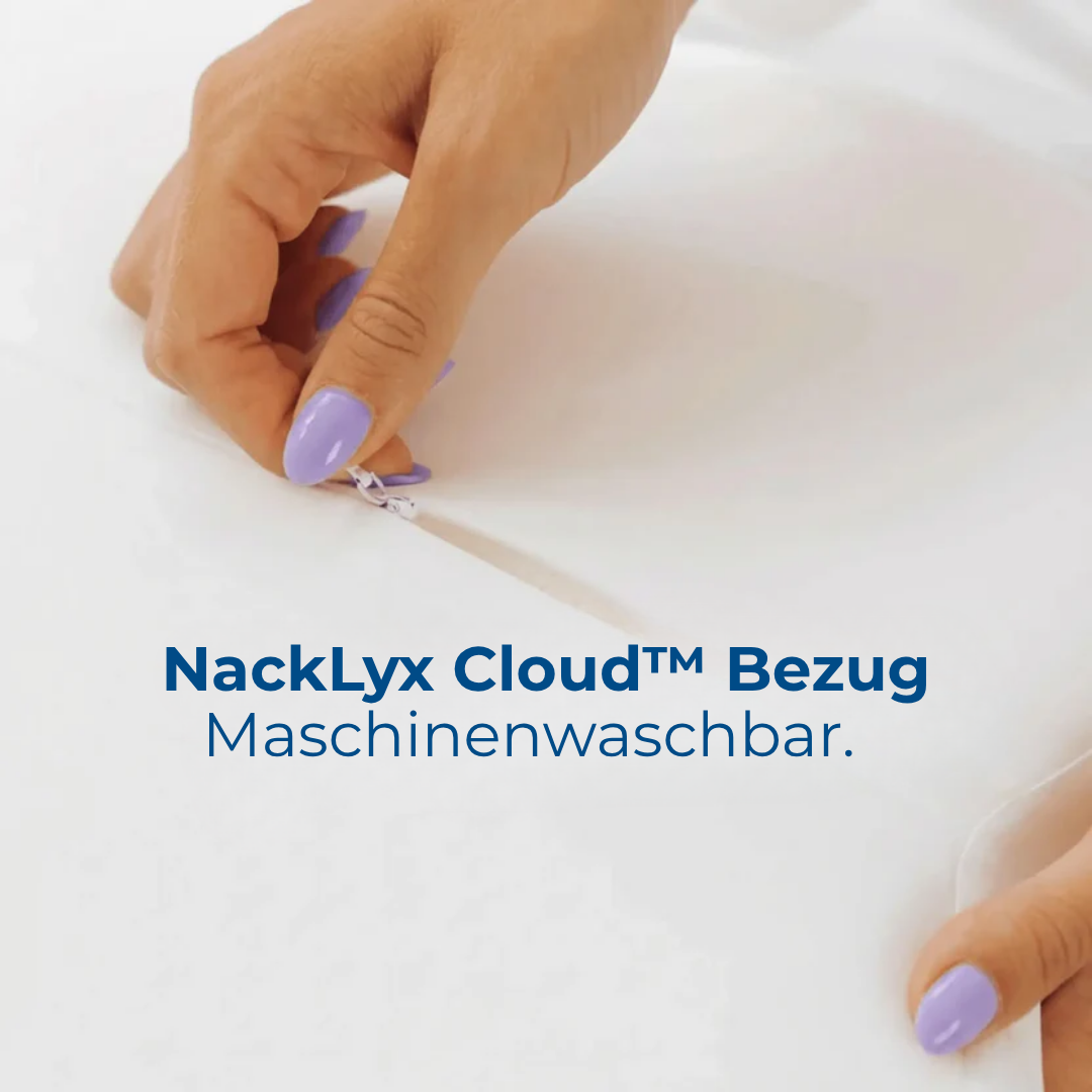 NackLyx Cloud™  | Das ergonomische Kissen, das Ihren Schlaf und Ihr Wohlbefinden revolutioniert