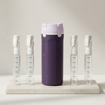 OmniPump™ | Reisen Sie leichter – Ersetzen Sie 4 Flaschen durch 1 intelligente Lösung