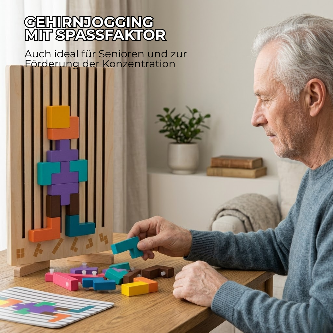 MindFlow Blocks™ | Fördern Sie Konzentration, Kreativität und logisches Denken durch Spielen.