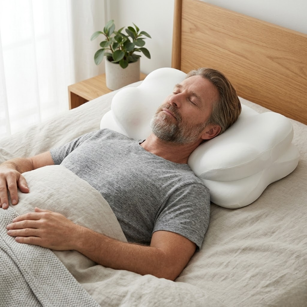 NackLyx Cloud™  | Das ergonomische Kissen, das Ihren Schlaf und Ihr Wohlbefinden revolutioniert