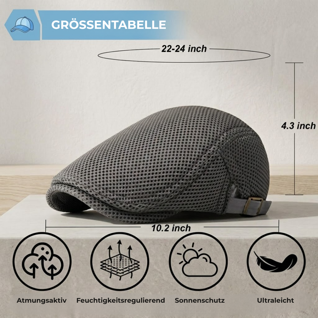 BreezyBrist™ | Die leichte Sommermütze für warme Tage im Freien