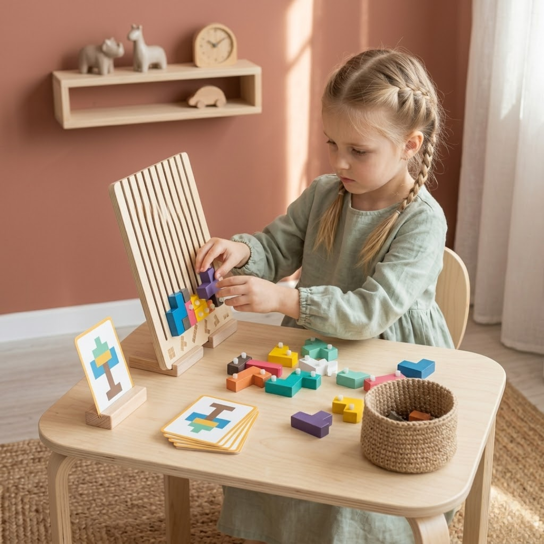 MindFlow Blocks™ | Fördern Sie Konzentration, Kreativität und logisches Denken durch Spielen.